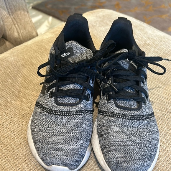 adidas Shoes Adidas Black And Gray Tennis Shoes Worn Four Times